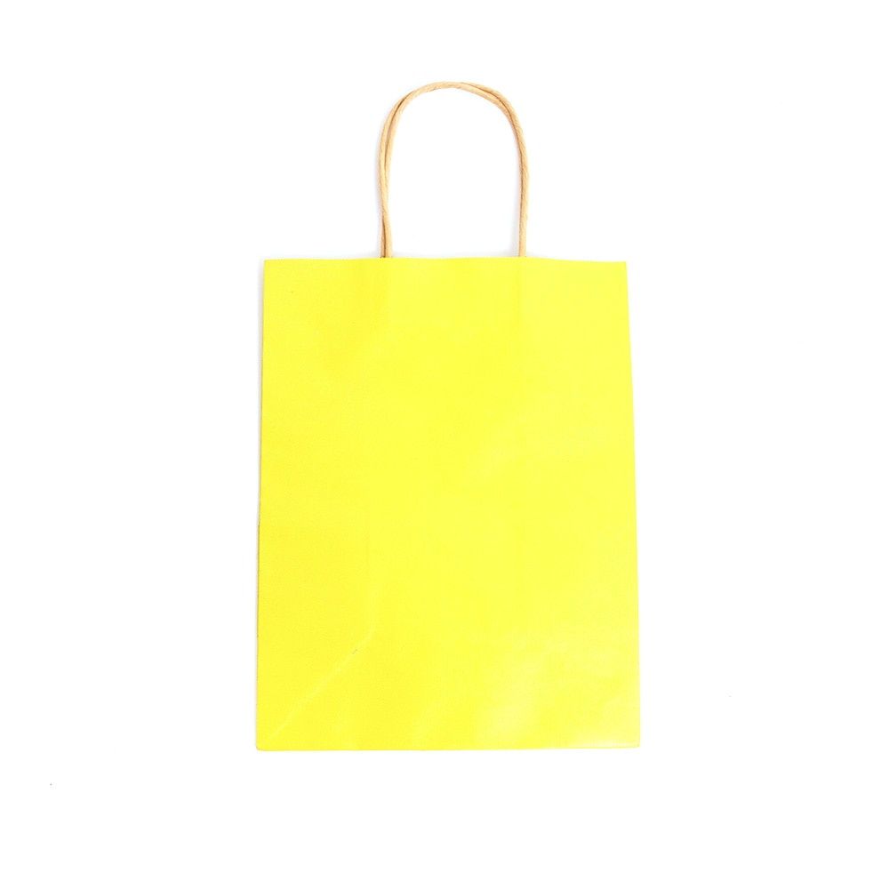 Jillson, Kraft, Tote, Gift Bag, Yellow